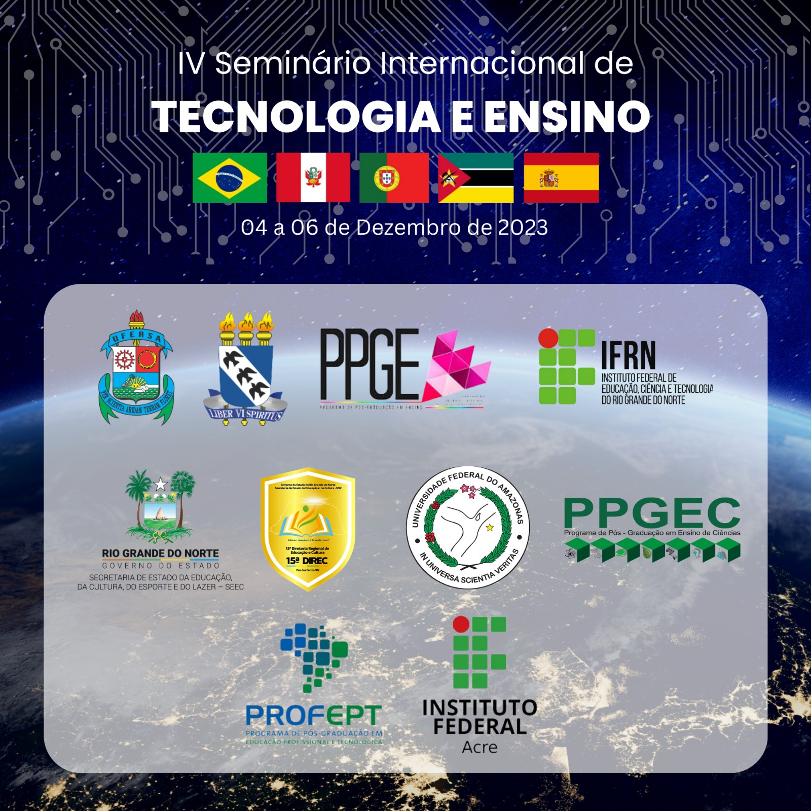IV Seminário Internacional de Tecnologia e Ensino