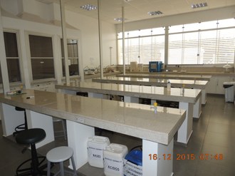 foto de um laboratório