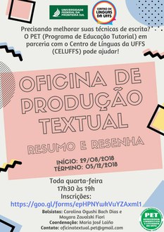 cartaz com as informações contidas na matéria