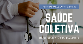 card da pós com pessoa de jaleco branco