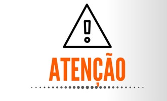 Imagem de alerta sobre a falta de energia elétrica