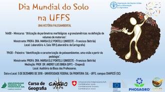 cartaz do evento com informações