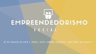 cartaz do evento com informações