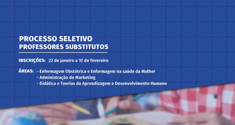Imagem traz informações sobre o Processo Seletivo