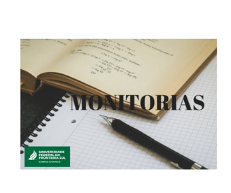cartaz com desenho de caderno e lápis