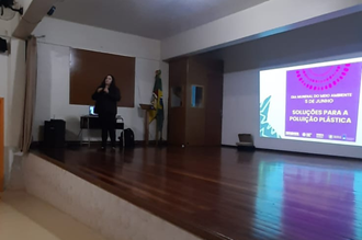 06062023 Mestranda e egresso do PPGCTA ministram palestra no Dia Mundial do Meio Ambiente