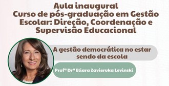 13062023 Especialização em Gestão Escolar promove aula inaugural