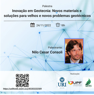 17112022 Palestra online abordará inovação em geotecnia