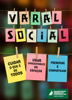 Arte da campanha Varal Social
