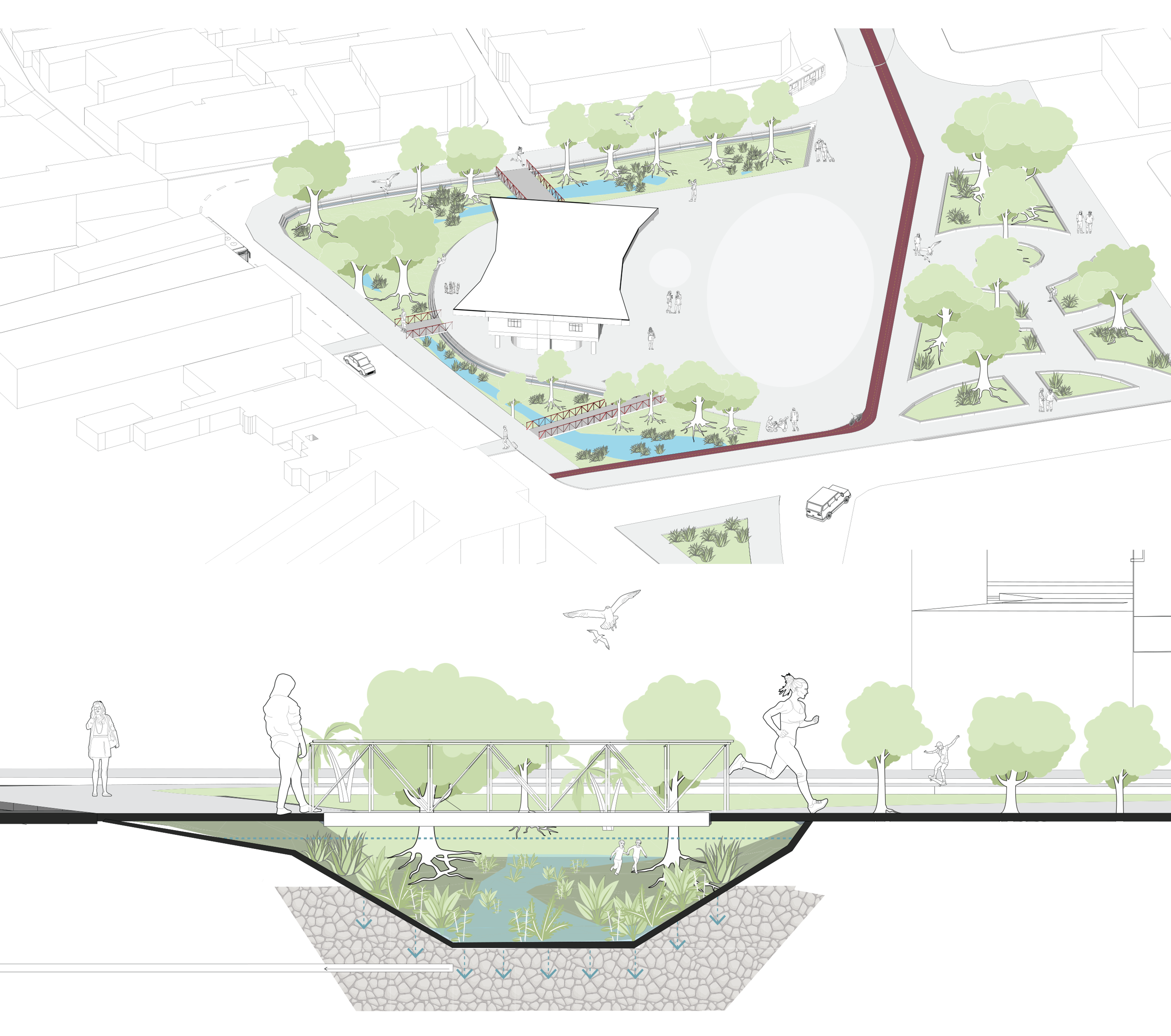 Imagem de projeto arquitetônico