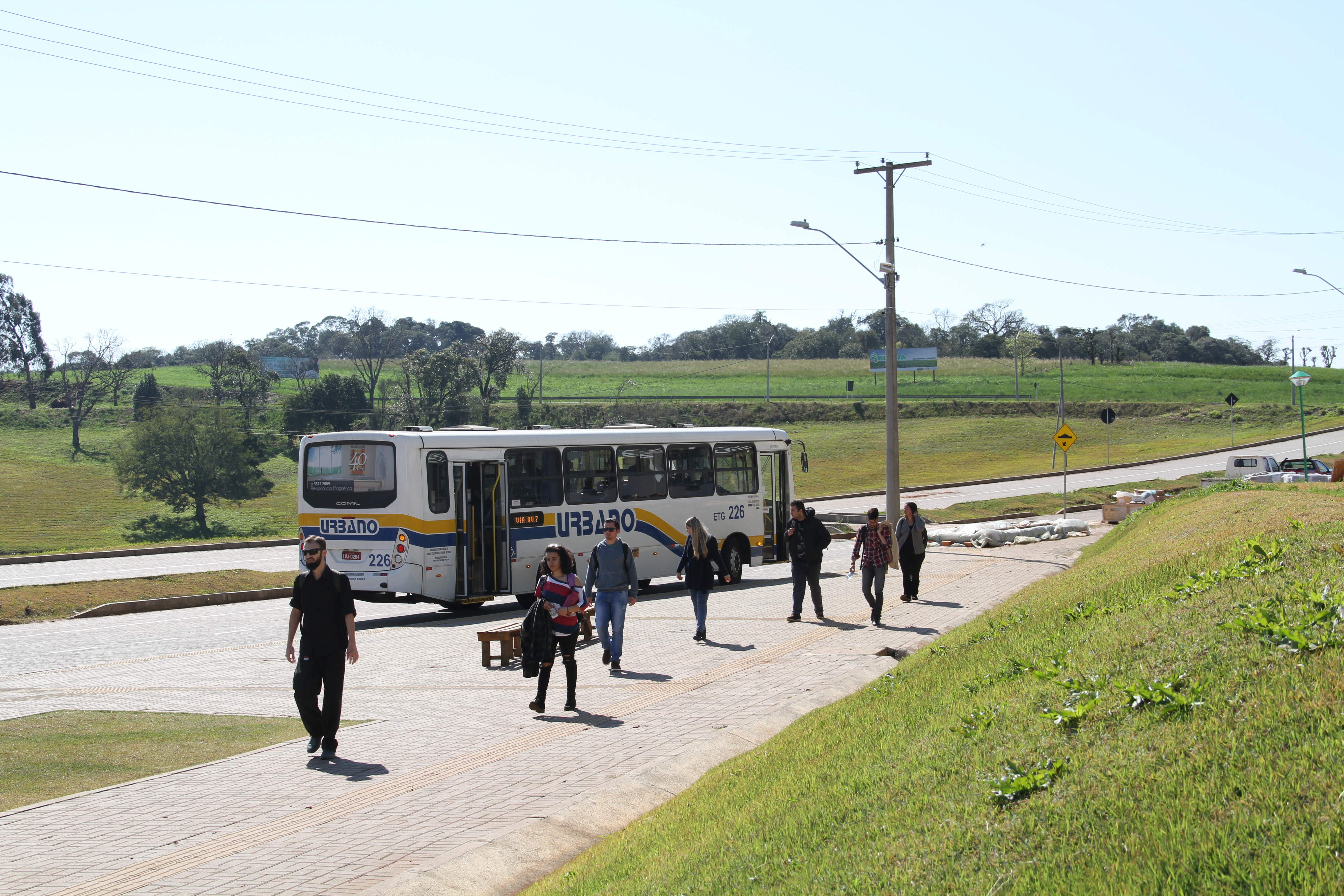 parada ônibus