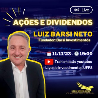 Card com as informações sobre o evento.
