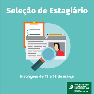 Imagem de uma lupa posicionada sobre o desenho de um curriculum