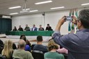 03082023 - Cerimônia contou com a participação da comunidade acadêmica, autoridades e representantes de entidades da região Sudoeste do Paraná