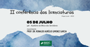 04072022 - Cartaz de divulgação II Conferência das Licenciaturas etapa local Campus Realeza