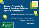 14082020 - RE - Curso cidadania, política e agricultura sustentável