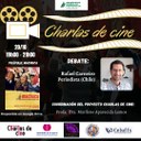 14102021 - Cartaz de divulgação com atividades do projeto Charlas de Cine