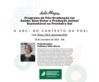 Cartaz de divulgação sobre Palestra Agricultura de Baixa Emissão de Carbono