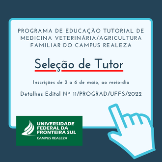 Seleção de tutor do PET Medicina Veterinária