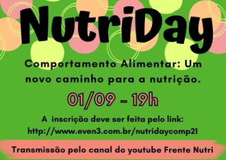 Cartaz de divulgação do 7º NutriDay