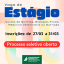 27032023 - Campus Realeza contrata estagiário para atuar nos laboratórios