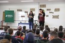 29072021 - Imagem é da apresentação realizada, em 2019, para cerca de 100 alunos das escolas estaduais do campo do município de Santa Izabel do Oeste
