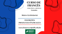 29082022 - Cartaz de divulgação curso de língua francesa Campus Realeza