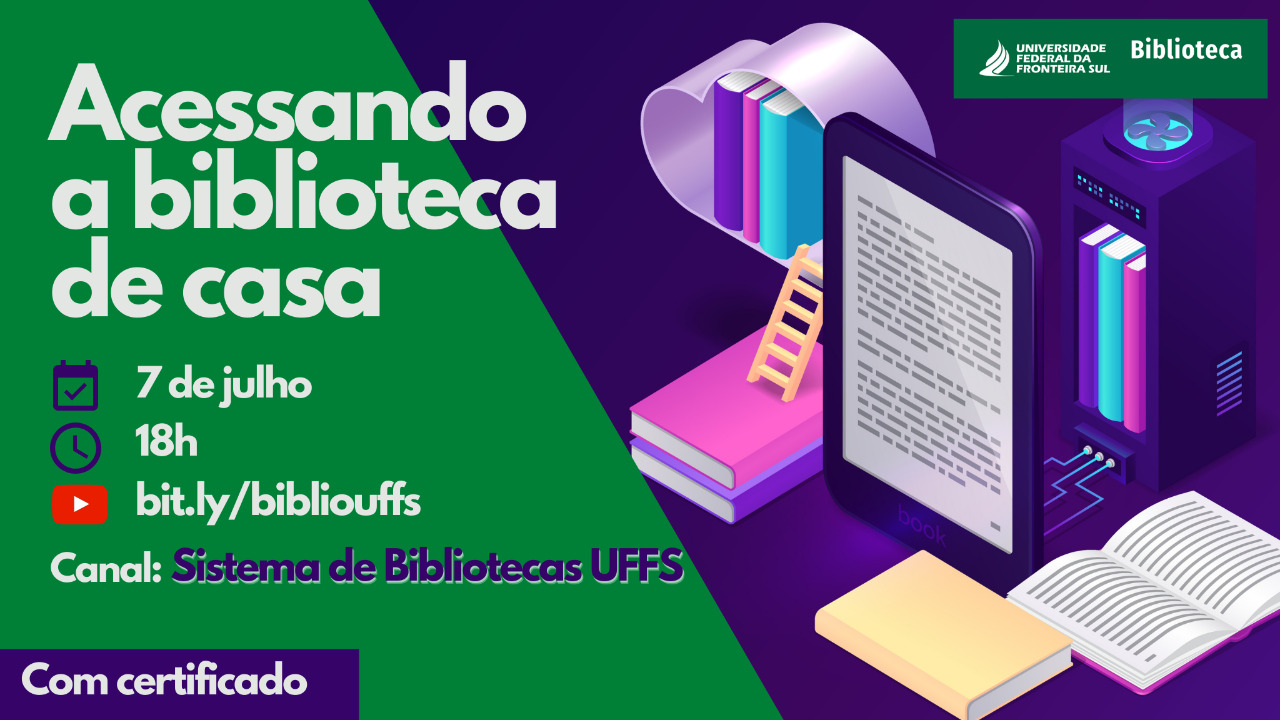 Acessando a biblioteca de casa