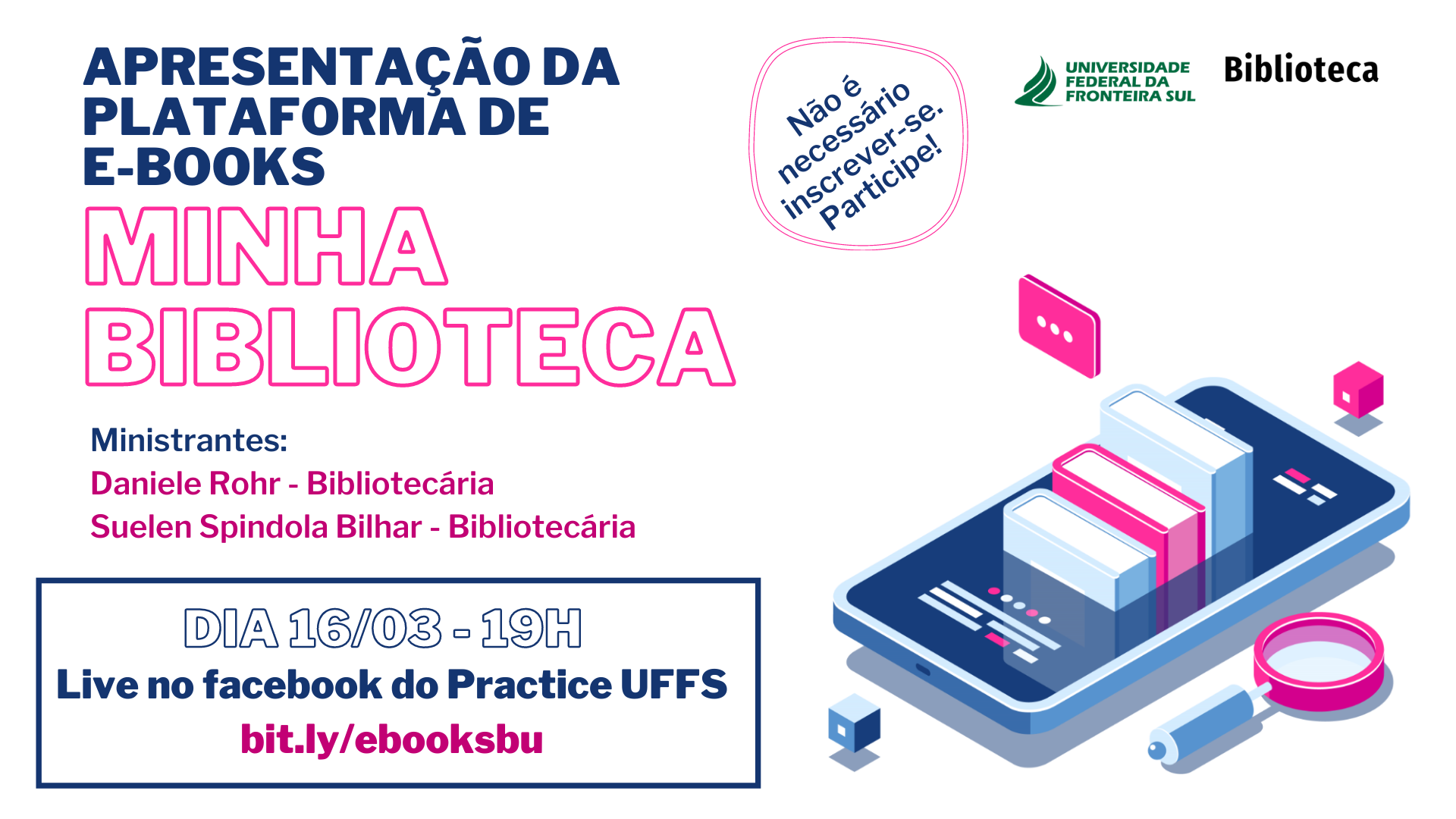 Apresentação da plataforma de e-books Minha Biblioteca
