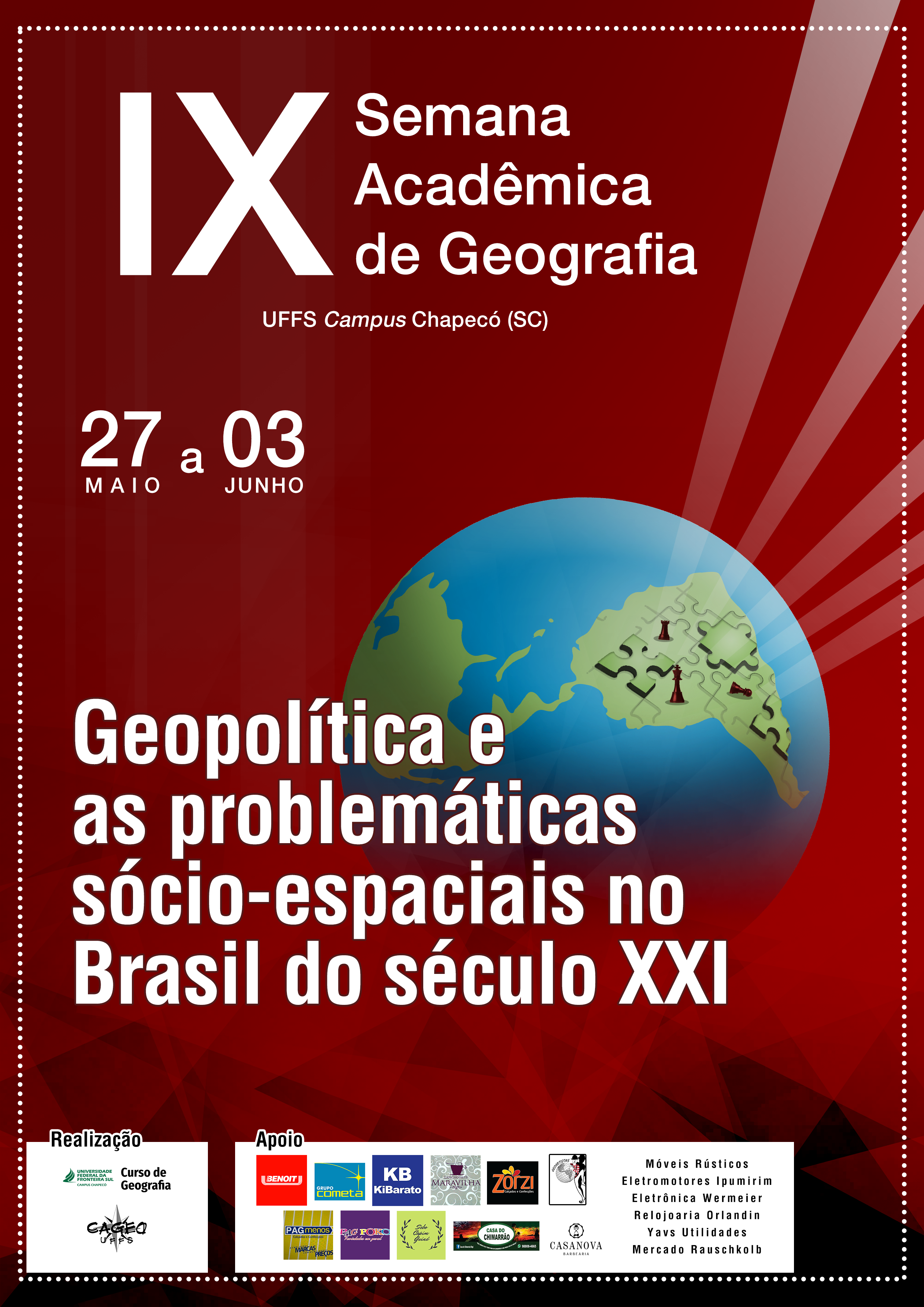 cartaz do curso
