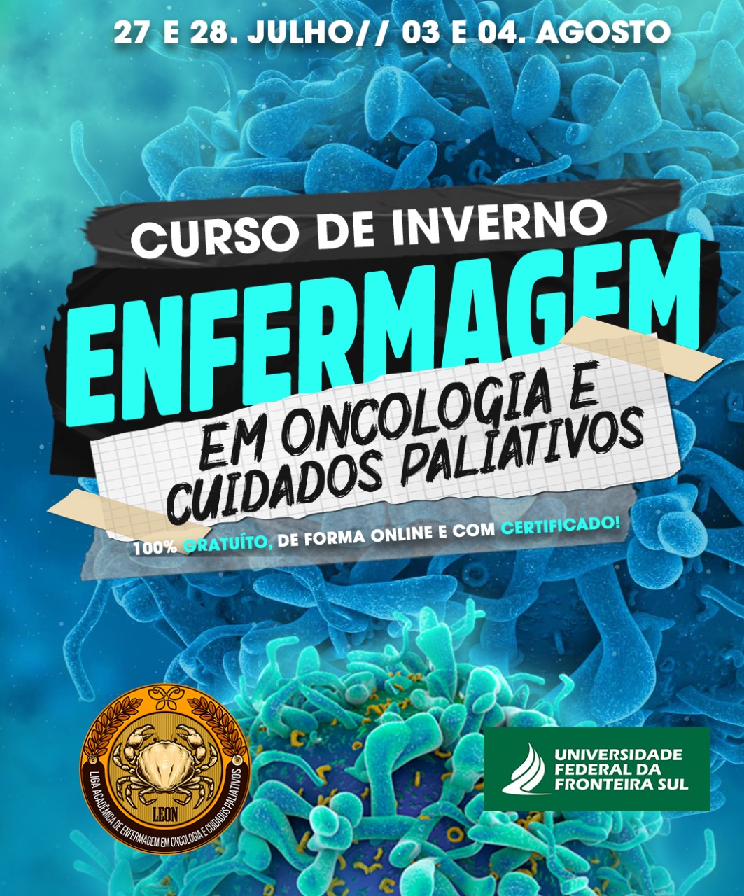 Curso de Inverno: Enfermagem em Oncologia e Cuidados Paliativos