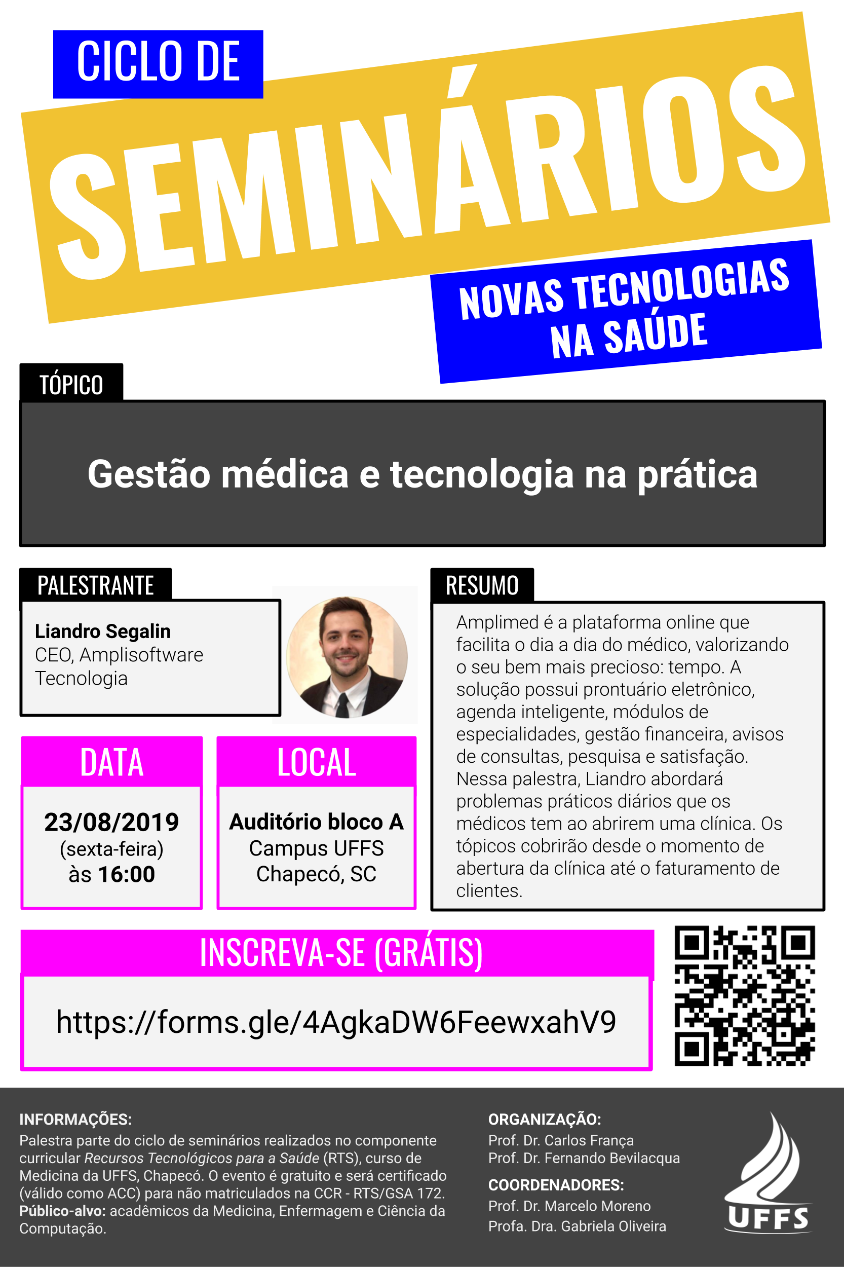 cartaz do evento