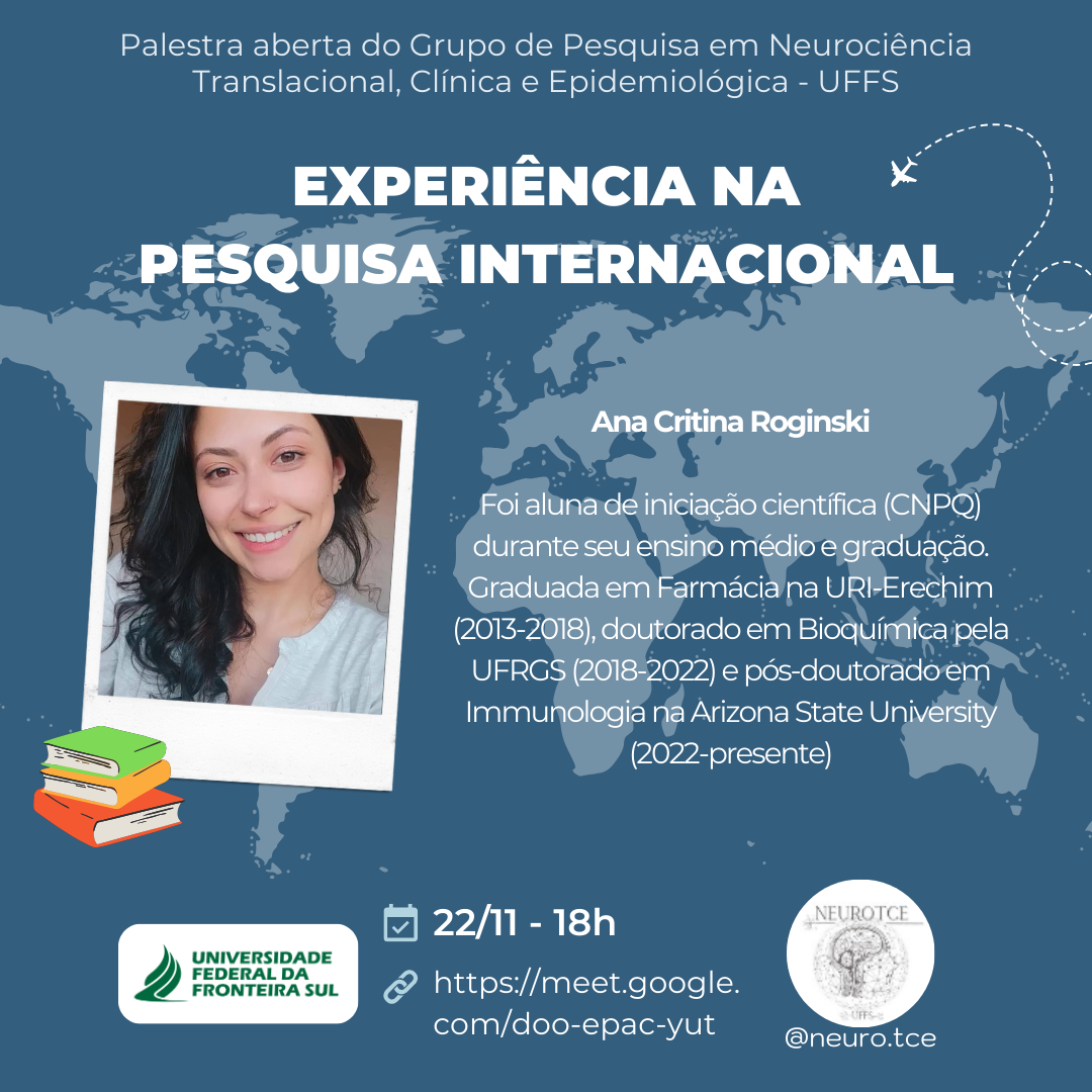 Experiência na Pesquisa Internacional