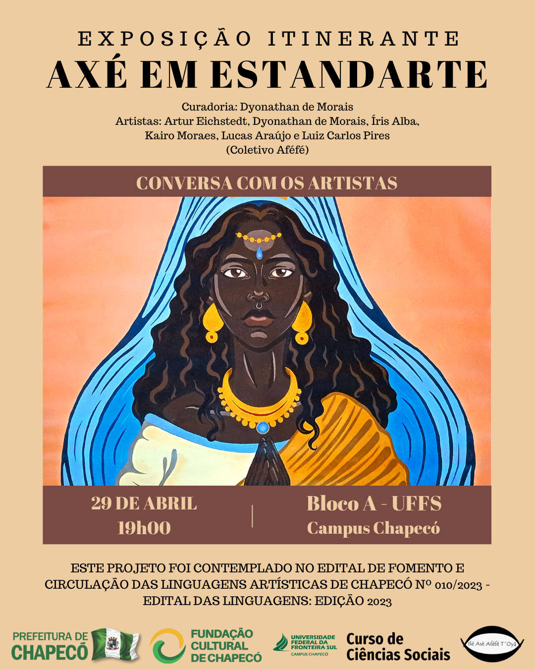 Exposição itinerante "Axé em estandarte"