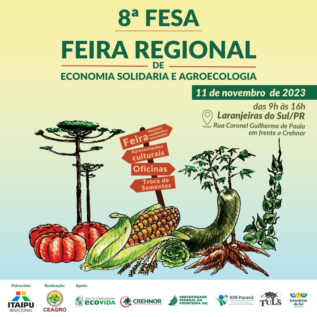 Feira Regional de Economia Solidária e Agroecologia