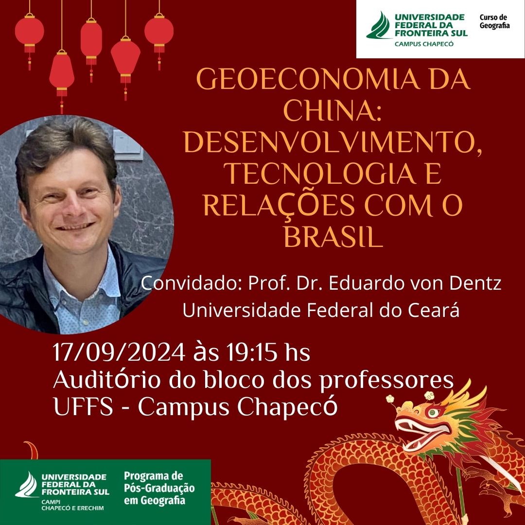 Geoeconomia da China: desenvolvimento, tecnologia e relações com o Brasil