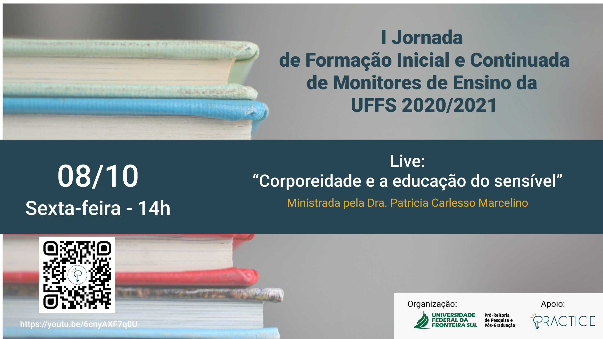 I Jornada de formação inicial e continuada de monitores de ensino da UFFS 2020/2021