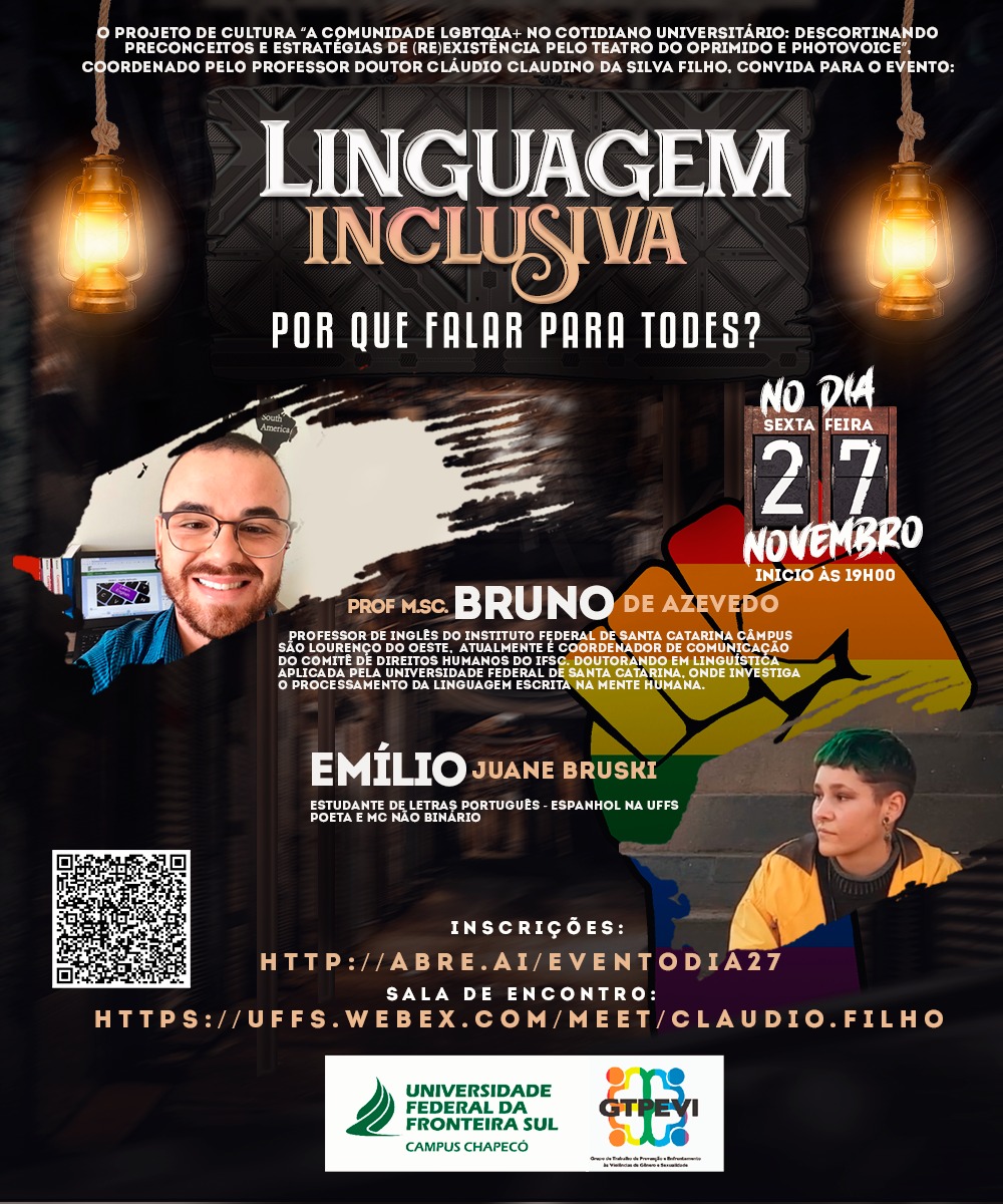 Linguagem inclusiva: por que falar para todes?