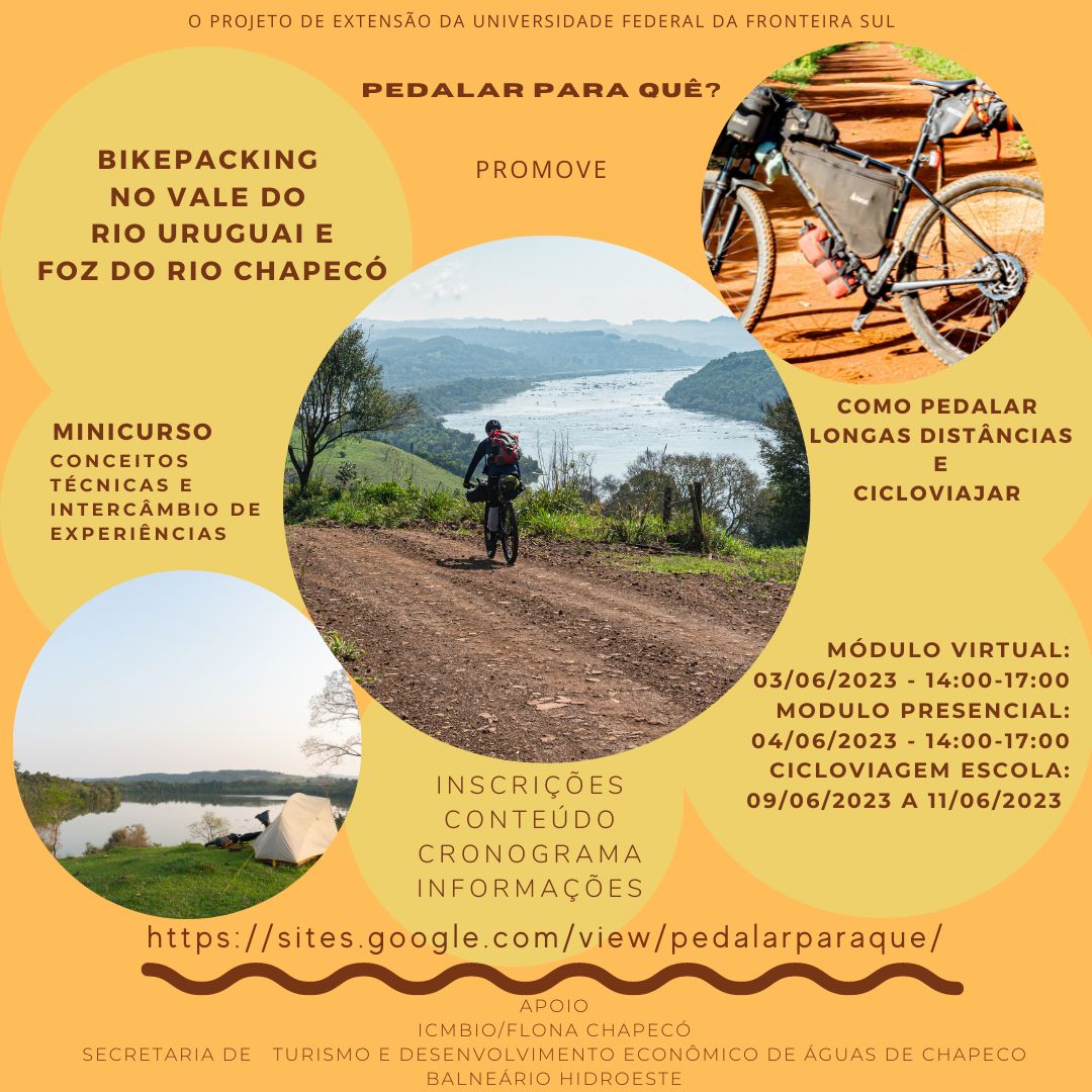 Minicurso sobre cicloviagem