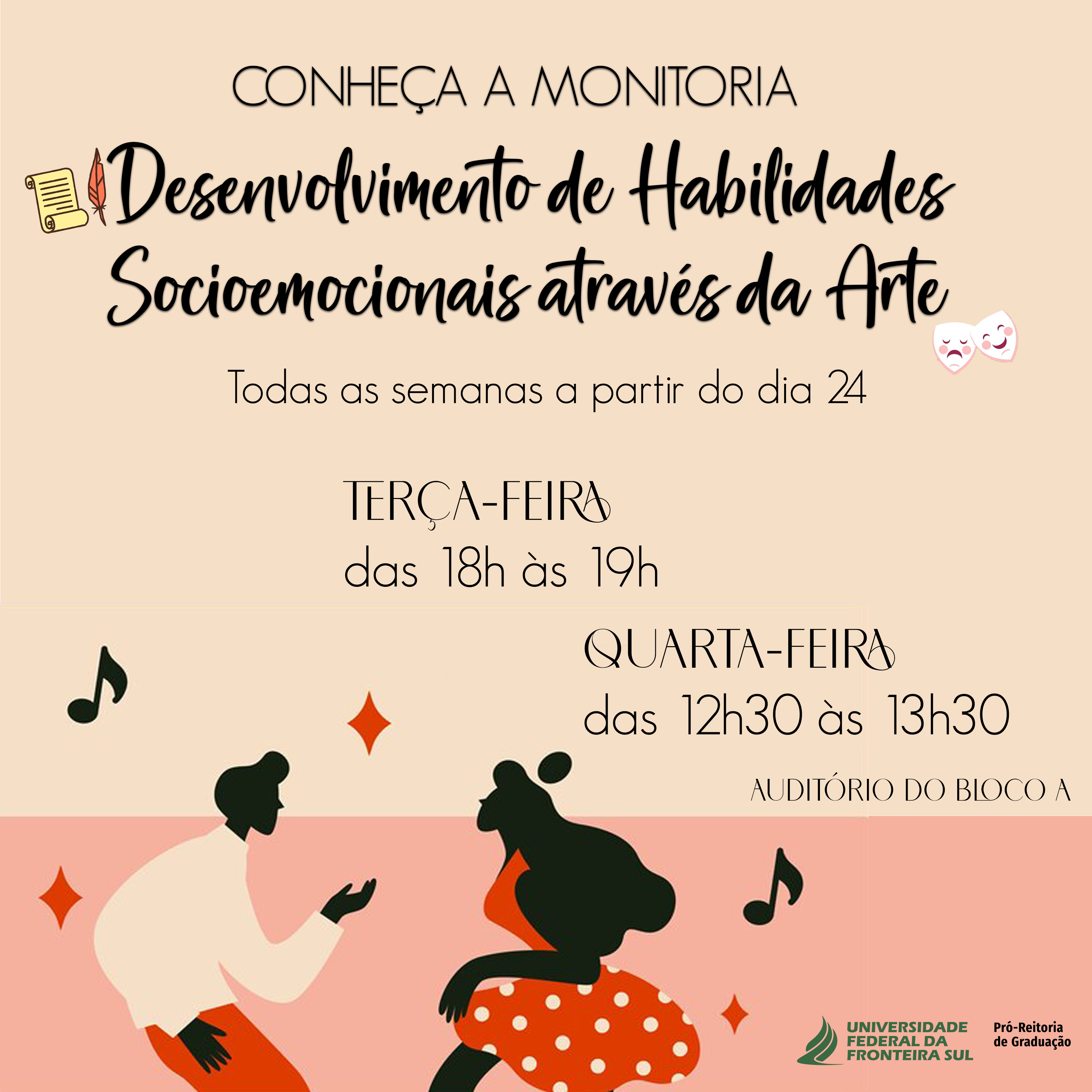 Monitoria de Desenvolvimento em Habilidades Socioemocionais Através da Arte