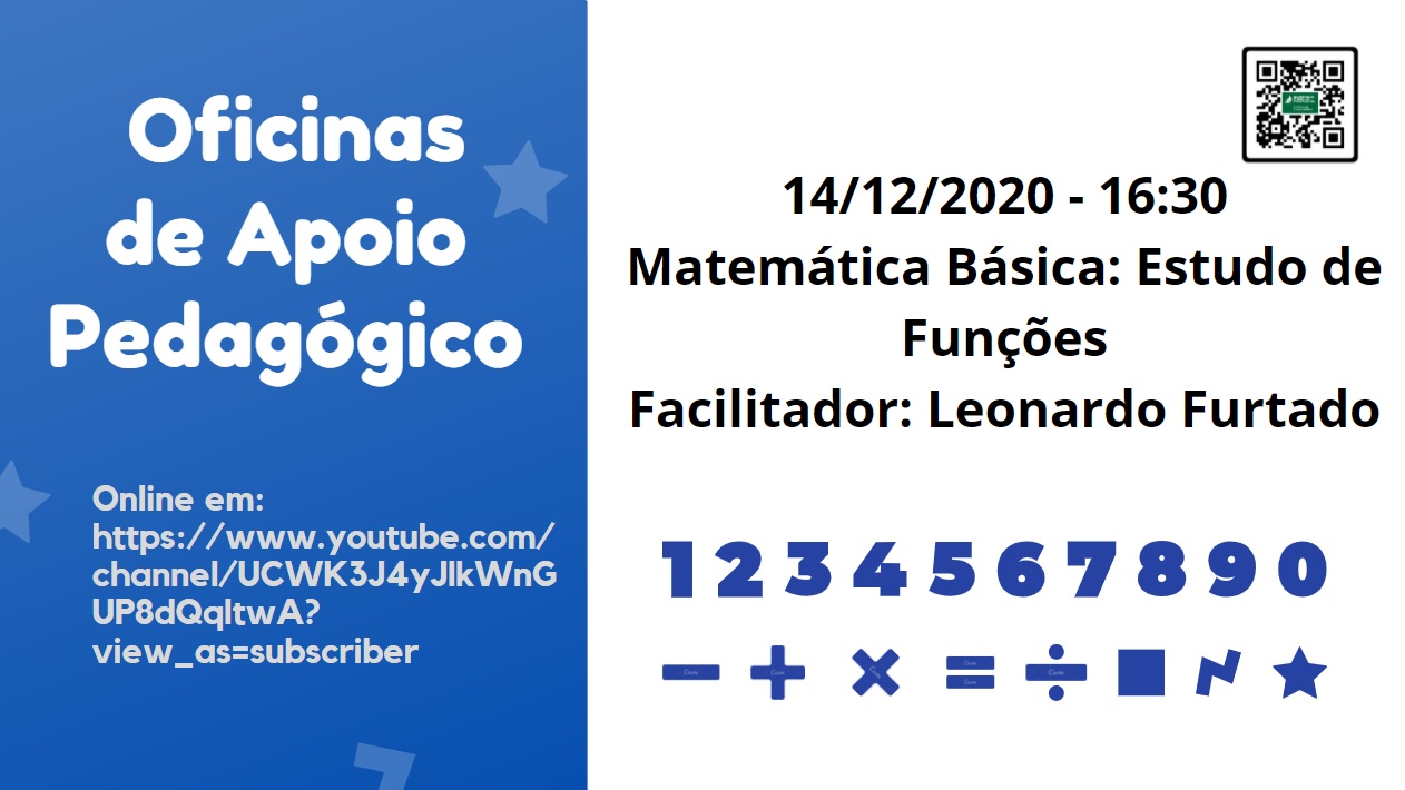 Oficinas de Apoio Pedagógico: Matemática Básica: Estudo de funções