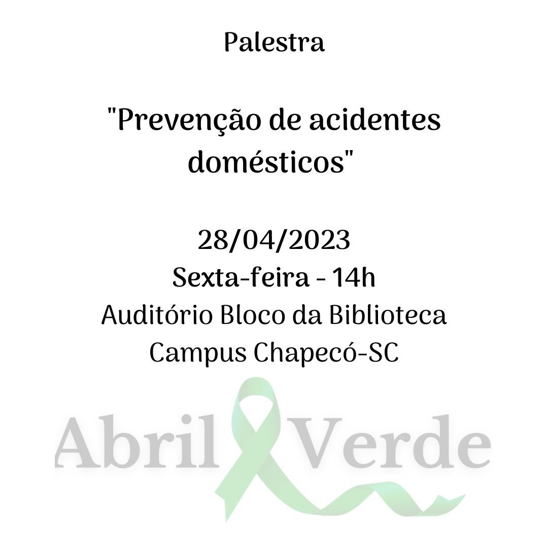Prevenção de acidentes domésticos