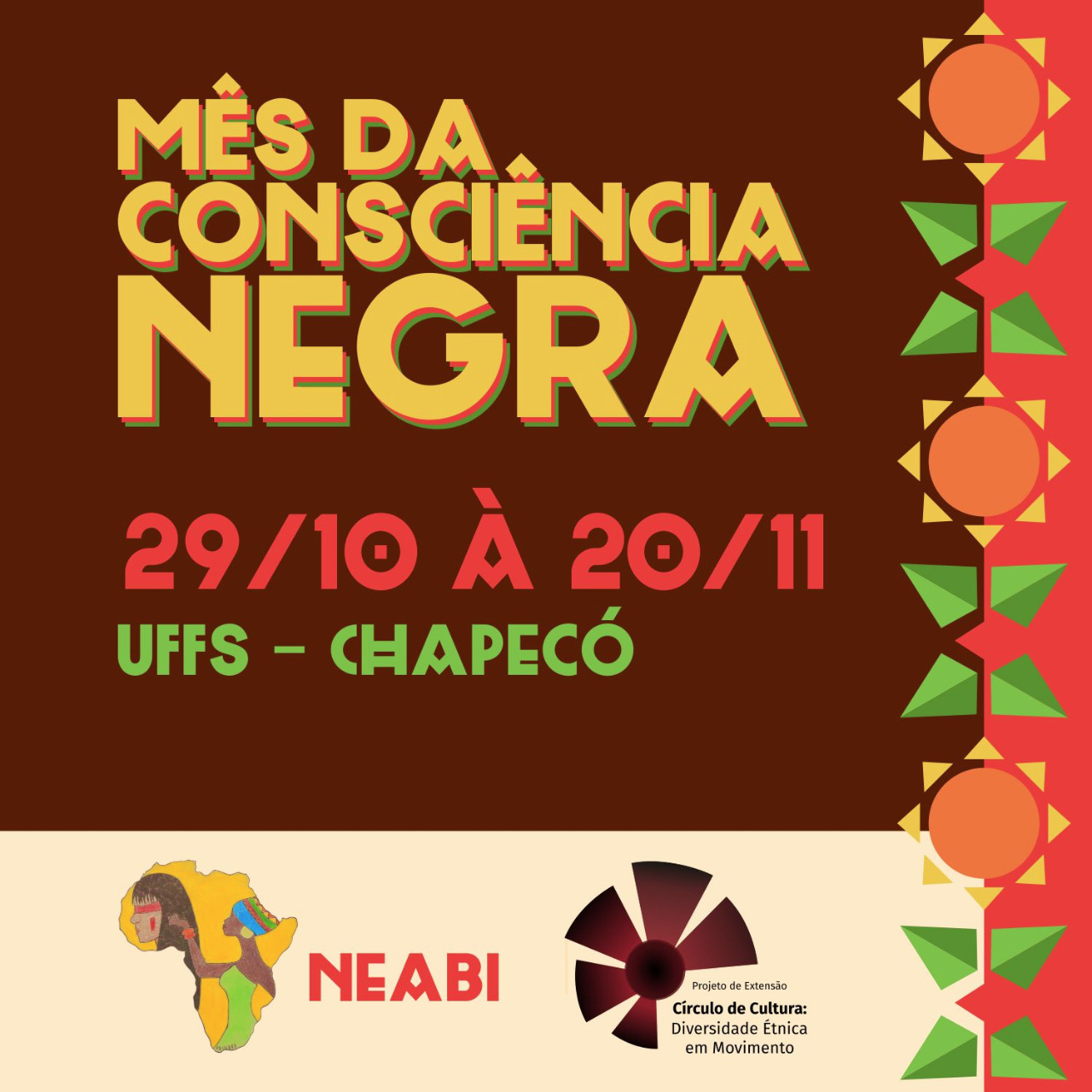 cartaz do evento