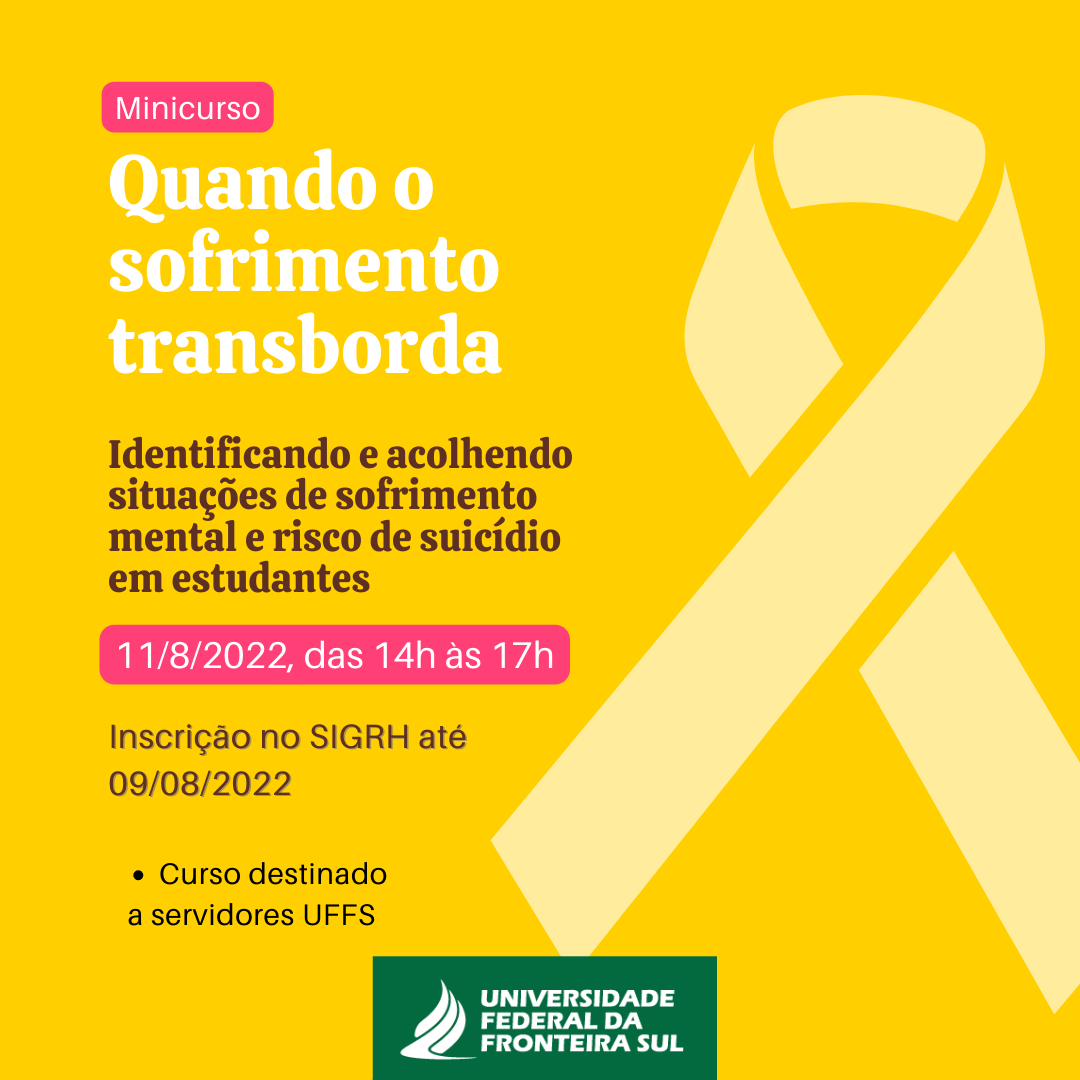 Quando o sofrimento transborda