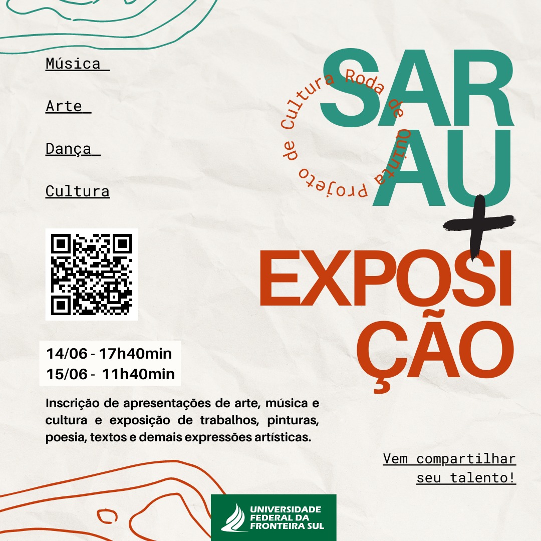 Sarau e exposição