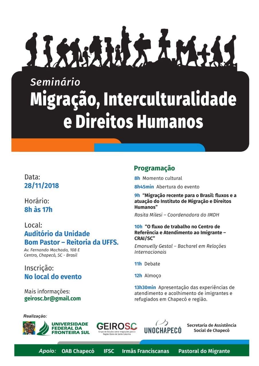 cartaz do evento