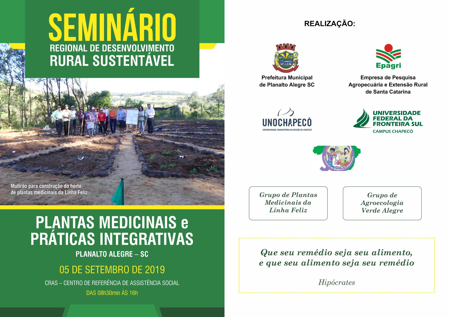 cartaz do evento