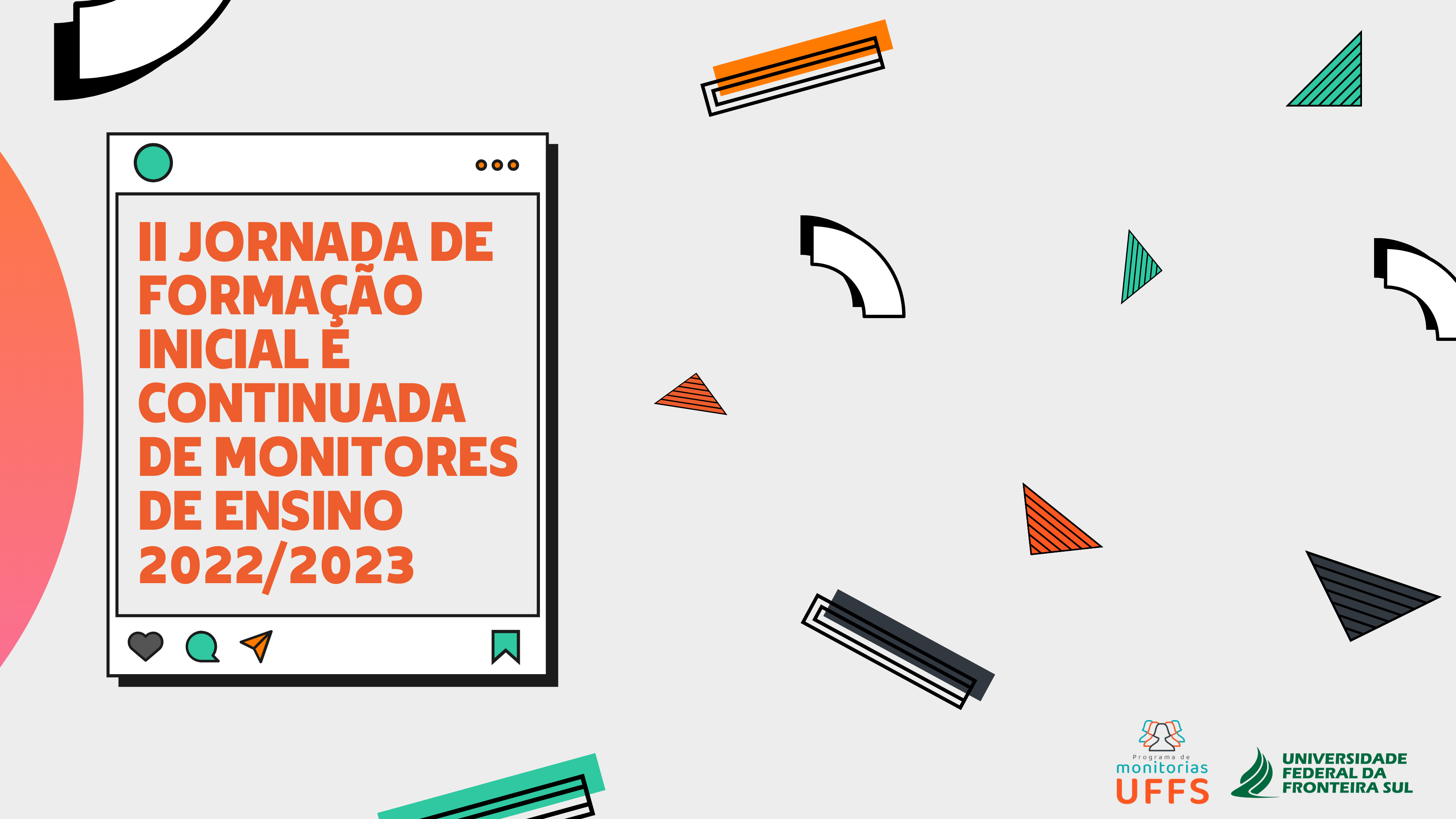 Socialização das experiências de monitores de ensino