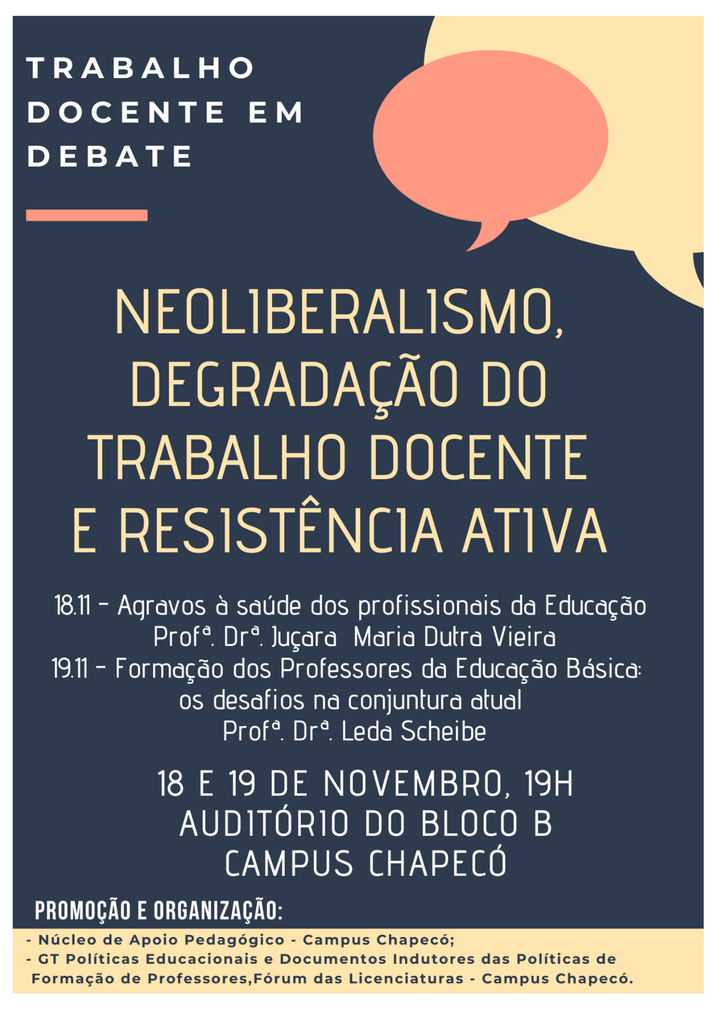 cartaz do evento