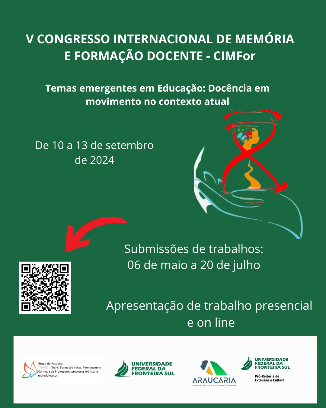 V Congresso Internacional de Memória e Formação Docente _CIMFor